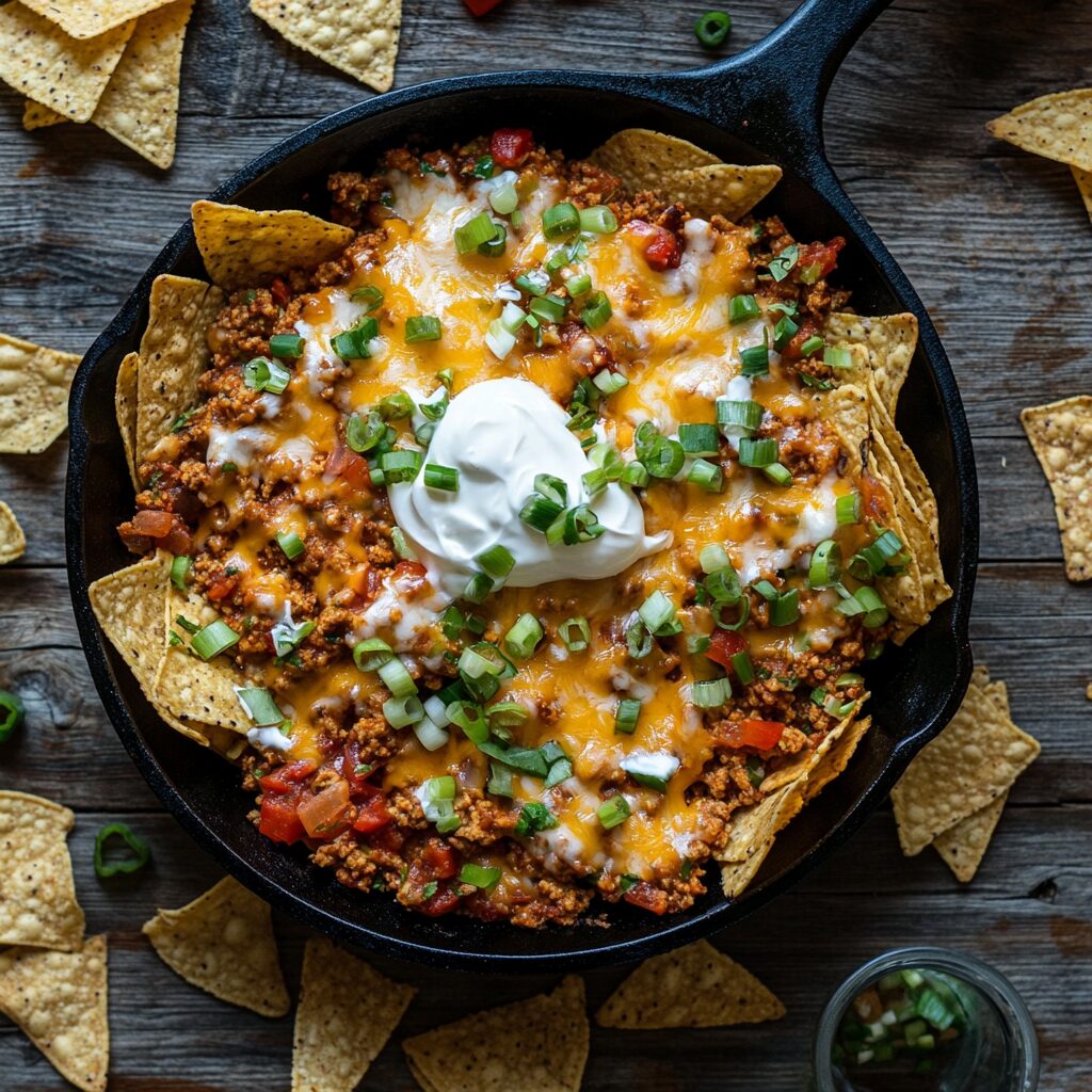 One-Pan Vegetarian Taco Skillet