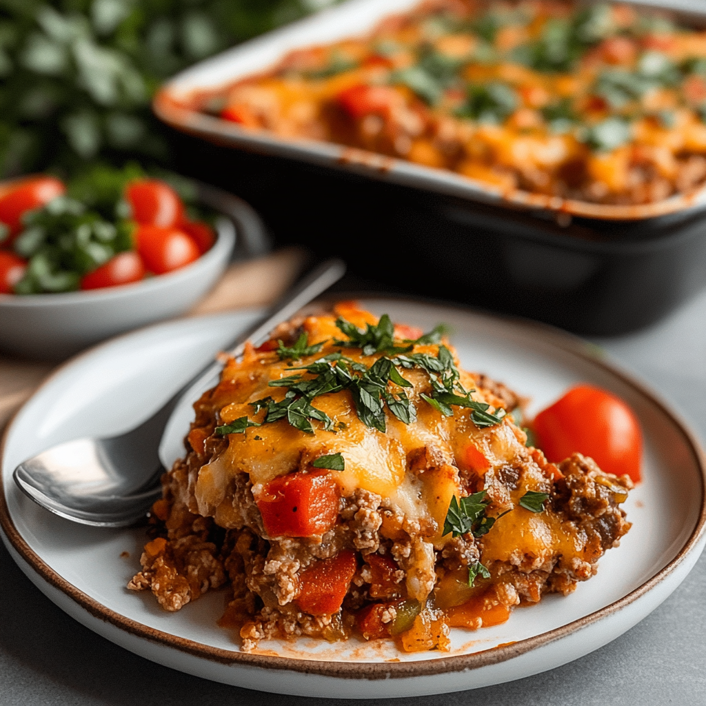 Slow Cooker Cowboy Casserole
