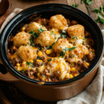 Slow Cooker Cowboy Casserole