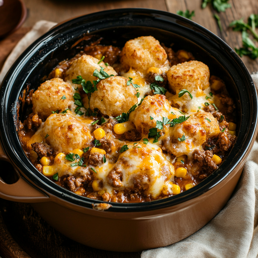 Slow Cooker Cowboy Casserole