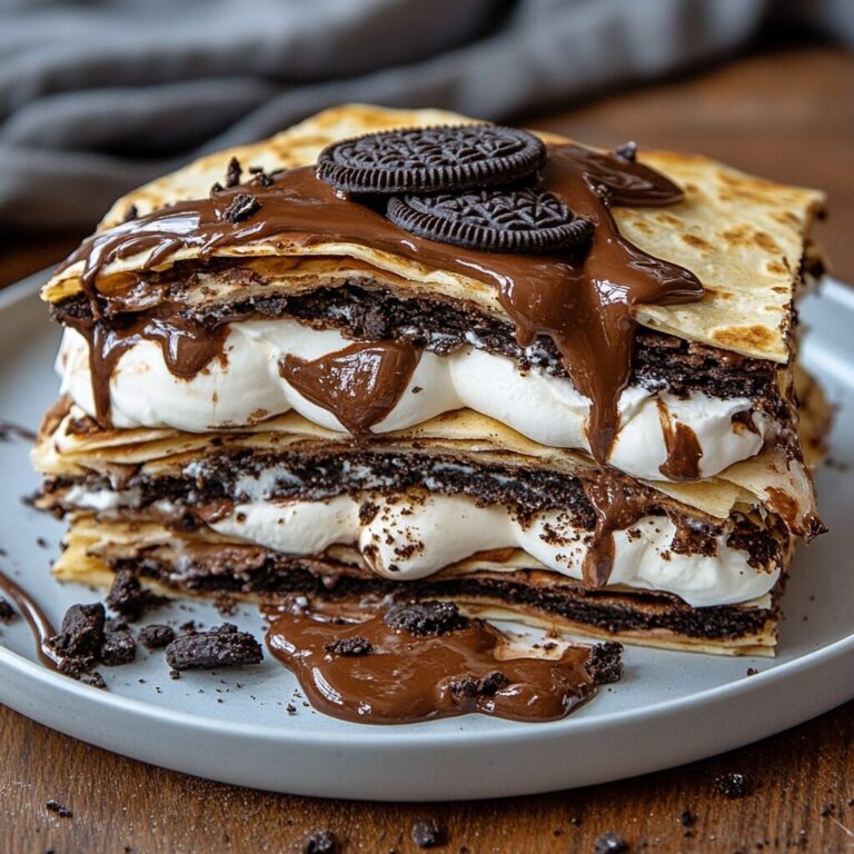 Nutella B-Ready & Milka Oreo Tortilla Dessert