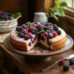 black raspberry cake