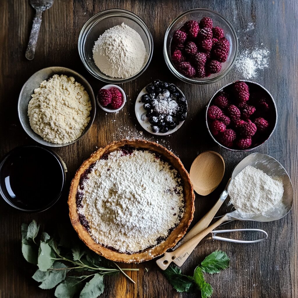 black raspberry pie