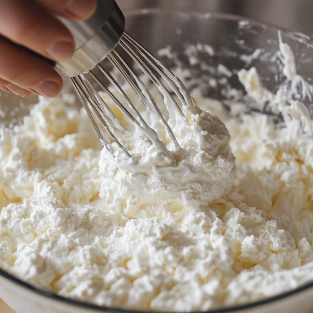 Whipped Cottage Cheese Strawberry Salsa Tarts