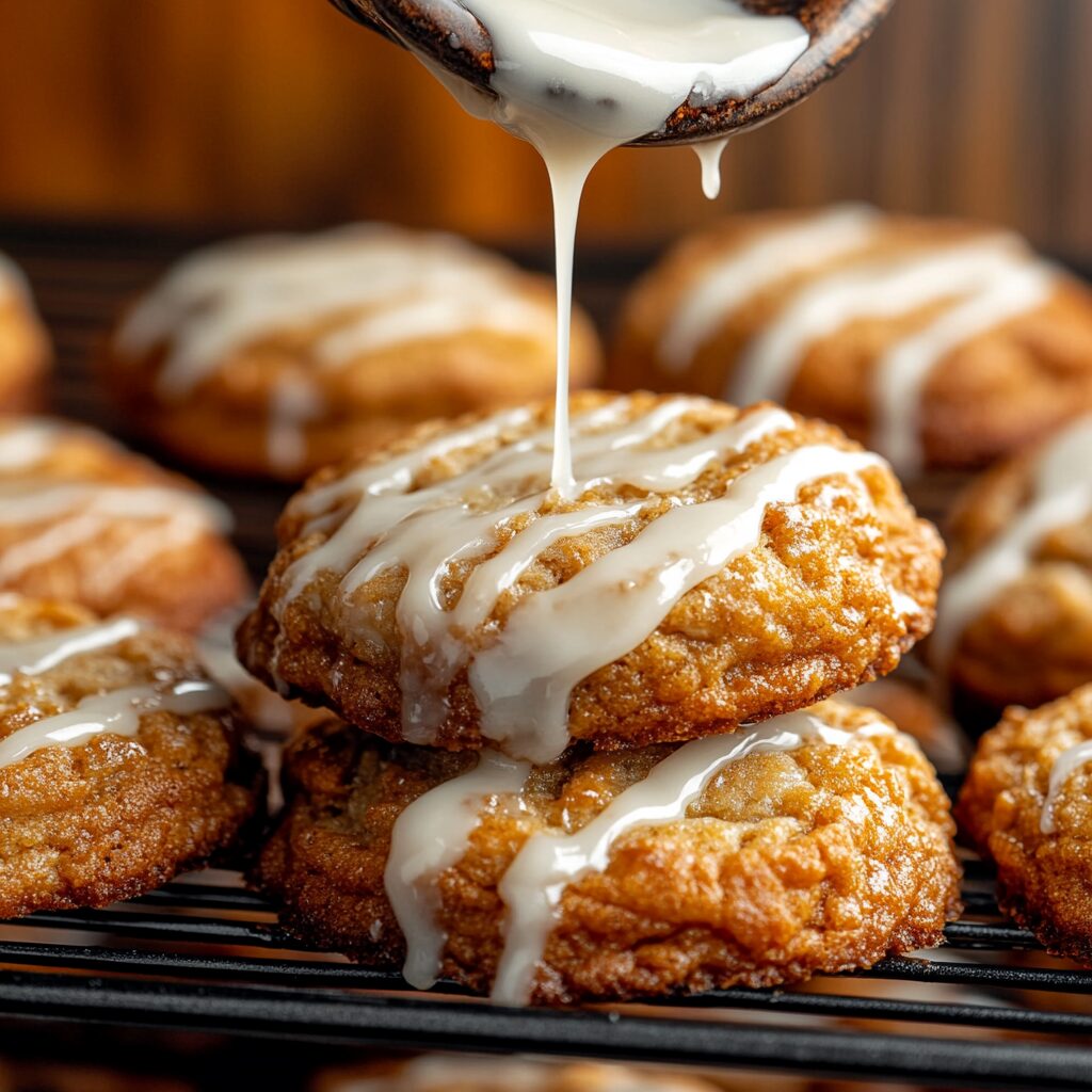 brown butter carrot cake cookies