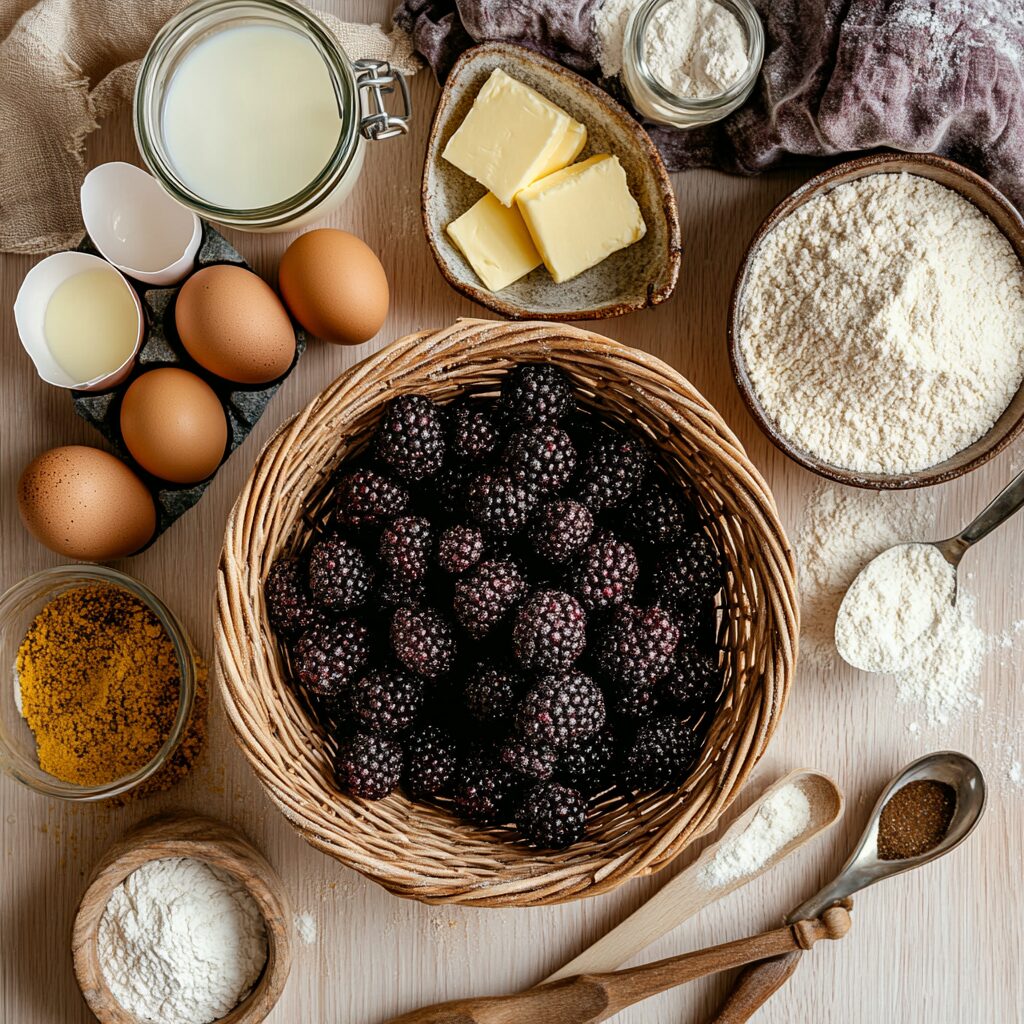 black raspberry cake