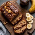 Nutella Chunks Banana Loaf moist and fluffy