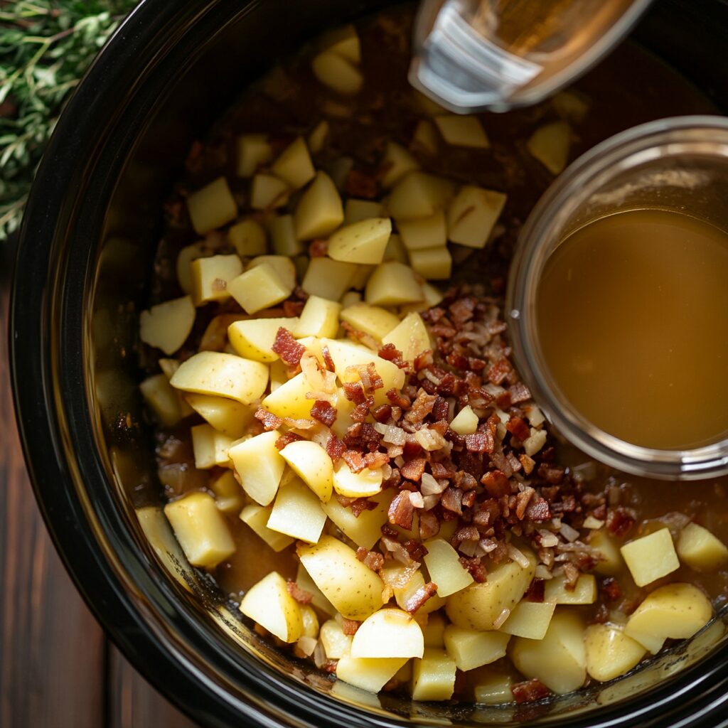 Crock Pot Potato Soup