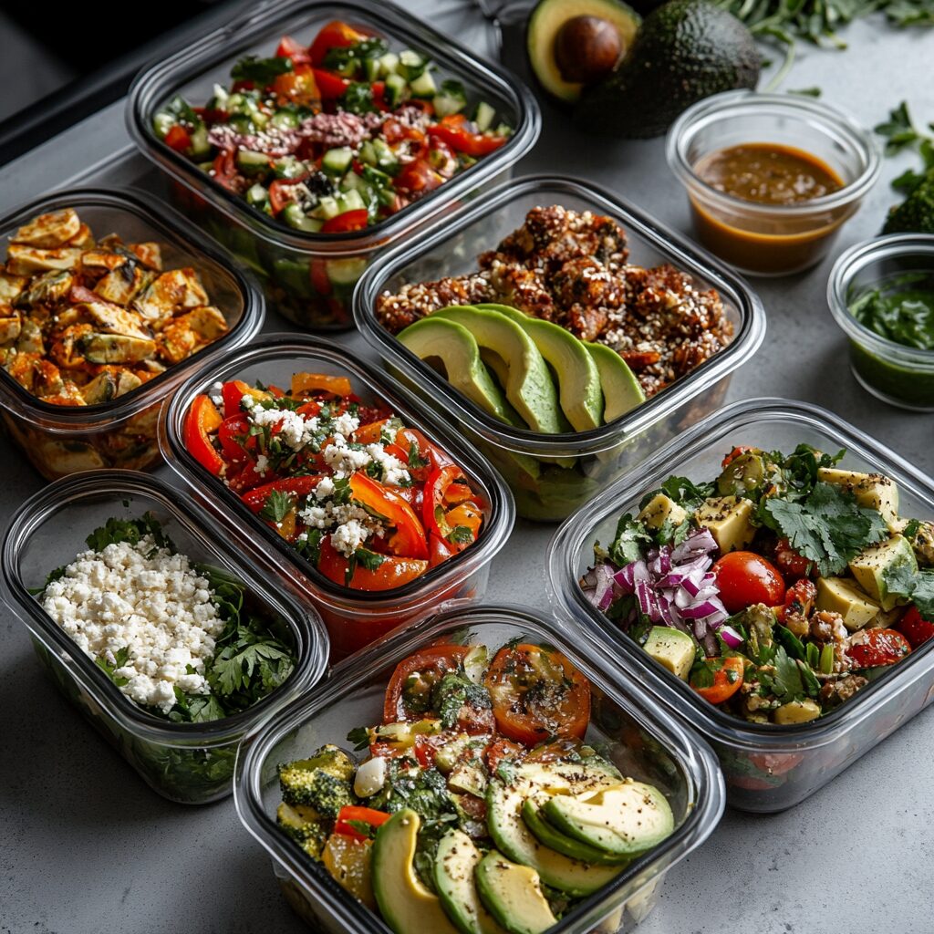 burger bowl meal prep​