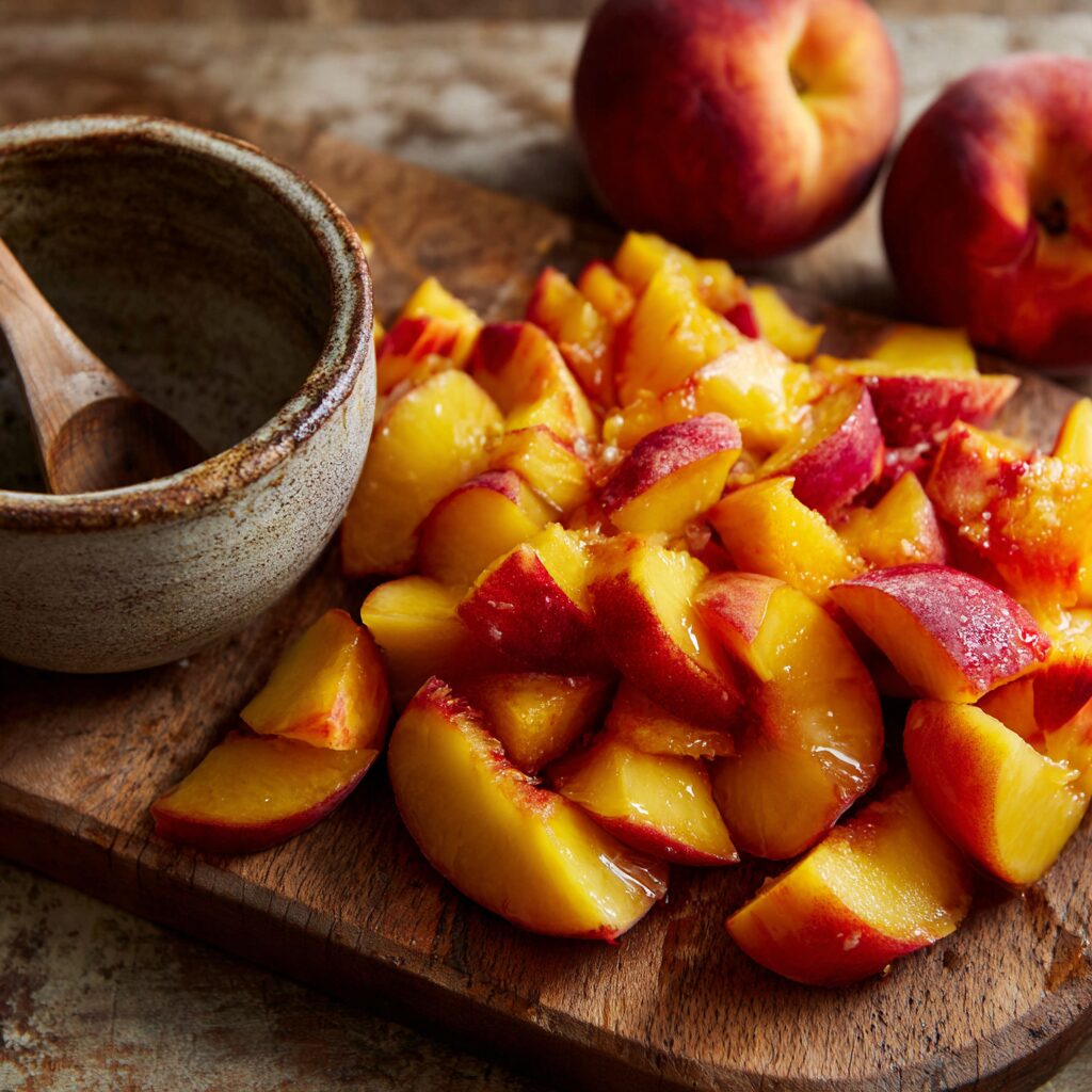 Fresh Peach Fritters
