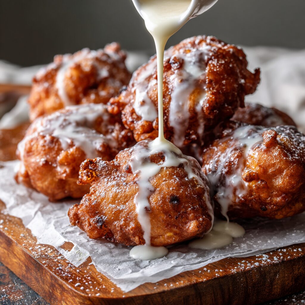 Fresh Peach Fritters