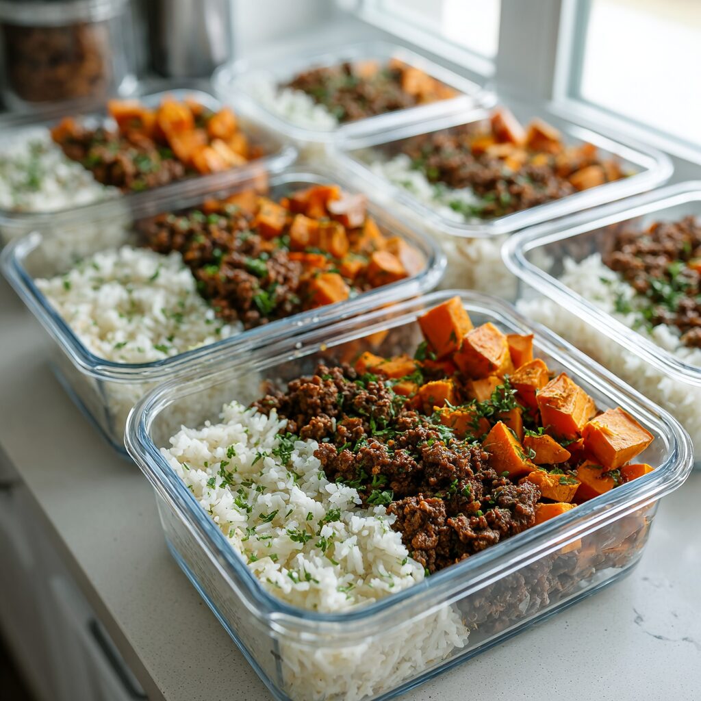 ground beef meal prep