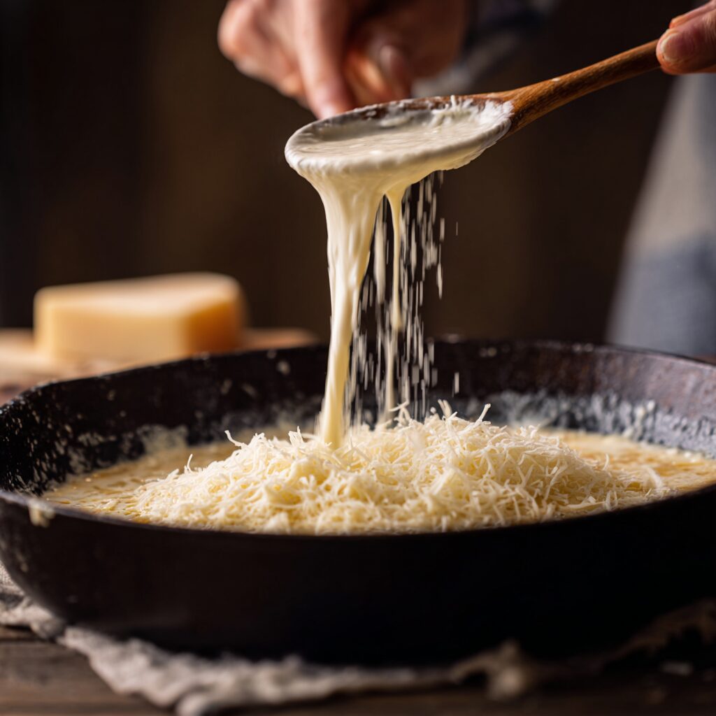 Garlic Butter Chicken Bites with Creamy Parmesan Pasta