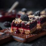 black raspberry bliss bars