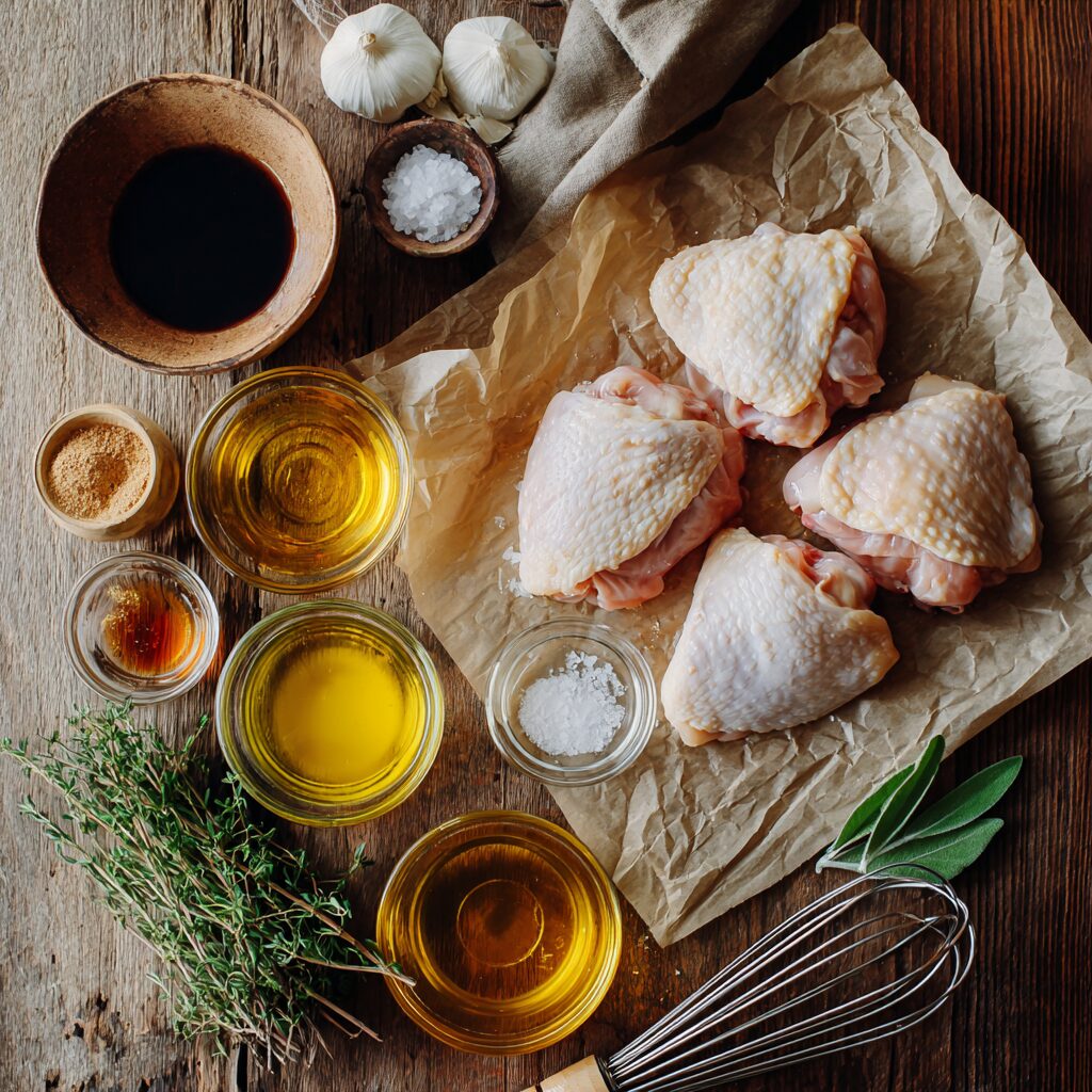 honey chicken thighs